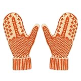 Damenhandschuhe – Unisex-Thermo-Fäustlinge, Warme Handschuhe Aus Weichem Fleece, Touchscreen-freundlich | Isolierte Handschuhe Für Kaltes Wetter Zum Wandern, , Gassigehen, Camping, Outdoor, Schn