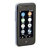 D18 3G -Smartphone, 2,5 Zoll 1 GB RAM 8 GB ROM Quad-Core-Handy, 0,3 MP Front- und 2 MP Rückkamera, 700 MAh Dual-SIM-WLAN-Handy für (Hellblaues Grau)