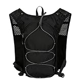 Trinkweste zum Laufen – Laufrucksäcke | Laufwesten Trinkrucksack | Atmungsaktive Hydrat-Brusttasche | Sporttasche | Schlanke Blase, Truhen, Ausrüstung für Herren, Wandern, Radfahren, Camping, Rennen