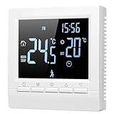 Smart Thermostat Digitaler Temperaturregler LCD Display Woche Programmierbar Elektrische Fußbodenheizung Thermostat für Zuhause Schule Büro Hotel 16A
