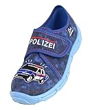 Beck Jungen politie Niedrige Hausschuhe, Blau, 30 EU