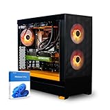 dcl24 High End Gamer PC AMD Ryzen 7 7800X3D, RTX4070 Super 12GB - 1000GB SSD, 32GB DDR5, RGB Gaming PC mit 8x5.0 GHz, Streaming PC mit WLAN, Computer mit Windows 11 Pro [19534]