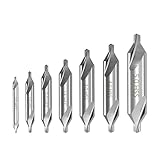 HSS-Drehmaschinen-Fräsbohrer, 60-Grad-Senker-Winkelbohrer-Set, verschiedene Größen(No.1)