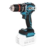 KATSU FIT-BAT 21V Bürstenloser Akku-Schlagbohrschrauber 13 mm Bohrfutter, kompakter 3-in-1-Kombi-Bohrer, Schlagbohrmaschine und Schraubendreher, LED-Licht, Metallhaken, keine Batterie 102624
