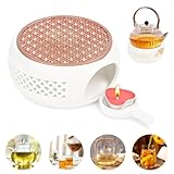 Stövchen, Stövchen Für Teekanne，stövchen Keramik, Teestövchen Für Tee, Kaffekannen & Heiße Getränke Teekanne Teelicht Lsolierung Heizung Kaffee