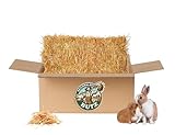Strohballen 15  kg aus Gerstenstroh – für Kaninchen, Meerschweinchen, Pferde | Premiumqualität | Ernte 2025