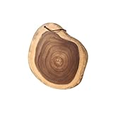 Gardeneea Schneidebrett Schneidebrett Holz Tranchierbrett Block Schneidebrett (S)
