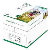 inapa Recycling-Papier, Druckerpapier Recyconomic trend white: 80 g/m², A4, 2500 Blatt (5x500), matt, CIE-Weiße: 85