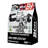 HERCULES Mass Gainer – hochkalorischer Weight Gainer für Muskel- & Masseaufbau | Protein-Kohlenhydrat-Shake | Post-Workout Recovery – Black Hammer USA (4000G, Schokolade)