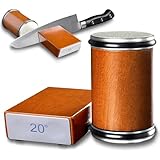 Messerschärfer Profi, Diamant & Keramik Rollschleifer Messerschärfer Rolle, Haushalt Kipp-Winkel Schleifstein Messer, Knife Sharpene (Bilateral)