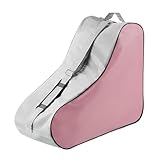Schlittschuhtasche – 36,5 x 20 x 42,5 cm Rucksack-Schultergurt, Oxford-Gewebe, Eiskunstlauf-Tragetasche, Sport-Aufbewahrung, langlebige Schuhausrüstung, Halter für Kinder, Damen, Herren