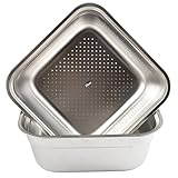 Edelstahl-Ablaufbecken mit mühelosen Wartungsfunktionen für schnelle und einfache Reinigung