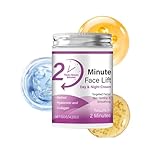 Instant Face Lift Creme, Retinol- und Kollagen-Feuchtigkeitscreme, intensive Feuchtigkeit für prallere, festere, jugendlich aussehende Haut, reduziert sichtbar Falten und feine Linien, schließt