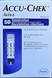 Accu Chek AVIVA Blutzuckerteststreifen, unisex, 1er Pack (1 x 50 Stück)