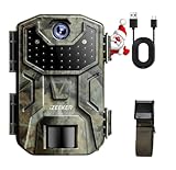 iZEEKER Wildkamera 2K HD 36MP, Wildtierkamera mit 940nm No Glow Infrarot LEDs, Ohne WLAN, Wildkamera mit Bewegungsmelder Nachtsicht IP66 wasserdicht für die Tierbeobachtung Heim Sicherheit