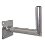 Wandhalter 50 cm aus Stahl mit VERZINKTER Oberfläche - 50 x 25 cm