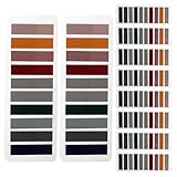 EXCEART 10 Stück beschreibbare Haftregister: Bunte Haftregister für Notizbücher, Seitenmarkierungen – Ordner-Seitenmarkierungen, neu positionierbar für Planer