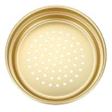 Cabilock Aluminiumlegierungdampfer Kochen Dampfgarer pfannenwender Heizgestell Dampfwerkzeug mit Lebensmitteln Dampfgargerät für die Küche Dampfkörbchen Golden
