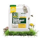 Scheidler Ökokraft Unkraut-Stopp Grundstoff Essig/Acetum 3 Liter – Natürlicher Unkrautvernichter für 500 m2 extra stark – Unkraut Entferner Wege/Pflaster/Terrassen – Langzeit Unkrautfrei