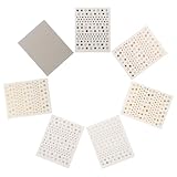 Garneck 7 Stück Selbstgemacht Stern Nagelsticker aus Sicherem Material Modische Maniküre Dekoration für Natürliche und Künstliche Nägel Selbstklebend Farbenfroh Nagelaufkleber für Damen