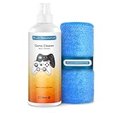 Blum Manufaktur Game Cleaner - Reiniger für Playstation, Konsolen & Zubehör - umweltfreundliches Spray mit Mikrofasertuch - Made in Germany - 250 ml