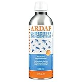 ARDAP Ungeziefer Konzentrat 500 ml Zur Herstellung von bis zu 50 Liter Ungezieferspray gegen Fliegen, Stechfliegen, Motten, Mücken, Wespen, Silberfische, Bettwanzen