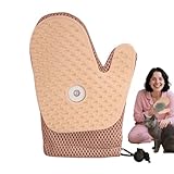 Genérico Handschuhe für Haustierpflege, Zubehör für Hunde, Massagehandschuh, gegen Haarausfall, für den Innen- und Außenbereich