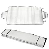 Auto Windschutzscheiben Abdeckung | Auto Frontscheiben Abdeckung - Auto Sonnenschutz Abdeckung | Hochreflektierende UV Windschutzscheibenabdeckung - Universeller UV-Schutz Für Die Frontscheibe