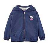 2–11 Jahre wasserdichte Kinder-Jacke, niedlicher Druck, Reißverschluss, Regenmantel, Jungen und Mädchen, Regenmantel, winddicht, Outdoor, aktiv, leicht, Sportbekleidung, Reisemantel, Kindermantel