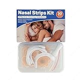 60 Stück Nasal Strips, Schwarz Breathing Nasal Strip Anti Schnarch Nose Strips Magnetischer Nasenstreifen Sicheres und Wirksames Nasenpflaster Besser Atmen Für Geschäftsreise, Reisen, Hotel