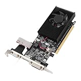 ERYUE GT610 D3-Grafikkartenkern, 2 GB DDR3-Grafikkarte 64 Bit 810 MHz Speicherfrequenz 1000 MHz Kernfrequenz, Vollständig Einheitlicher GPU-Grafikkern mit HD-Multimedia-Schnittstelle und (GT610 2GD3