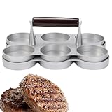Hamburgerpresse Patty Maker – Patty Hamburger-Maker Burgerpresse, Hamburger-Patty-Maker, gefüllte Burgerpresse für die Herstellung von Patties, Krabbenkuchen, Patties, Teig