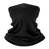 eModwey 2er Set Multifunktionstuch Schlauchschal für Herren, Winddicht und Elastisch, UV-Schutz Halstuch,für Outdoor-Aktivitäten wie Radsport, Ski, Motorradfahren und Laufen, Thermal Neckwarmer