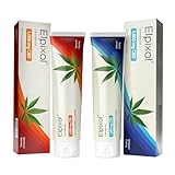Elpixol CBD Creme 1+1 Bundle - Wärmegel & Kühlgel Cannabis Salbe mit 1000 mg CBD - Wärmend und Kühlend für Entspannung, Erfrischung & Pflege