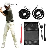 Seil-Golf-Trainingshilfe, Golfseil-Trainer zur Kraftkontrolle, professioneller, tragbarer Haltungskorrektor für Kraft- und Rhythmuskontrolle