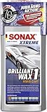 SONAX 2017410 XTREME Brilliant Wax 1 AktionsSet 70 Jahre (500 ml) flüssiges Hartwachs inkl. gratis Applikationsschwamm und Mikrofasertuch | Art-Nr. 2018410