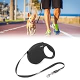 Ausziehbare Leine für Hunde,Rollleine Hundeleine 5m,Leine Hundeleine Einziehbar,Hundeleine für Hunde,Hundeleine Ausziehbar mit Griff,Dog Leash,Verhedderungsfreie Ausziehbare Hundeleine,Flexileine