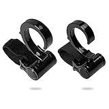 Abbto 2 x Kinderwagenhaken für Wickeltaschen, Haken für Kinderwagen und Buggy, um 360 Grad drehbar, 2 Stück Universal-Haken für Kinderwagen und Auto oder Kinderwagen