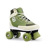 BTFL Rollschuhe Rosa Girlie für Mädchen,Retro-Rollschuhe,Dance-Roller,Rollerskates,Green,EU 40