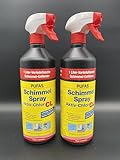 PUFAS 1,000 L Schimmelspray 1 L, Farblos, 2 L