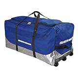 Sherwood Unisex – Erwachsene Goal Rollentasche GS650 I Eishockey-Torwarttasche mit 3 Rollen I 111 x 56 x 55 cm, blau