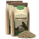 Lyra Horse® | 20 kg Multivital Mineralfutter Klassik Pferdefutter | Pellets aus Leinkuchen & Weizengrieß | Ausgewogene Nährstoffquelle | Hochwertiges Futter für Pferde | Reich an Kalzium & Proteinen