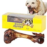 Hundemarkknochen, Hundeknochen | Hunde-Kauknochen mit stabilem Rindfleischgriff, gesunde Knochen-Leckerlis, Kauspielzeug für große Rassen