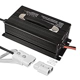 HYDTGZ 36 V 30 A Gabelstapler Ladegerät Intelligentes Ladegerät mit LCD Display Erhaltungsladegerät mit Anderson Stecker für Gabelstapler, Palettenwagen und Scheuersaugmaschinen,B,120A