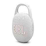 JBL Clip 5 - Grau – Tragbare Bluetooth-Lautsprecher-Box mit JBL Pro Sound, tiefem Bass und Playtime-Boost-Funktion – Wasserfest und staubfest – 12 h Laufzeit