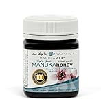 ManukaMed Neuseeland Manuka Honig, 100% rein mit zertifiziertem Methylglyoxal-Gehalt, Manuka Honig Naturprodukt (250 g / 8.8 oz) (MGO+100)