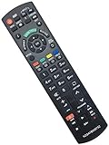 Allimity Ersatz-Fernbedienung N2QAYB000752 sub N2QAYB000428 N2QAYB000328 N2QAYB000490 für Panasonic LED-, LCD- oder Plasmafernseher, nicht RM-D1170