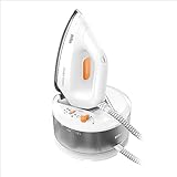 Braun CareStyle Compact IS 2132 WH Dampfbügelstation - Dampfbügeleisen mit FreeGlide 3D Bügelsohle, Vertikaldampf, 2400 Watt, Pumpendruck 5,5 bar, Dampfstoß 400 g/min, großer 1,5 l Wassertank, Weiß