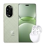 HUAWEI nova 13 Pro, Smartphone, 12+512 GB, 60 MP Ultra-Dual-Porträt-Frontkamera, fortschrittliche 50 MP Kamera mit Verstellbarer Blende, 100 W Supercharge, Lodengrün + FreeBuds 5