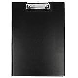 Westcott Klemmbrett-Mappe, für A4, Kunststoff, schwarz, E-17104 BLACK